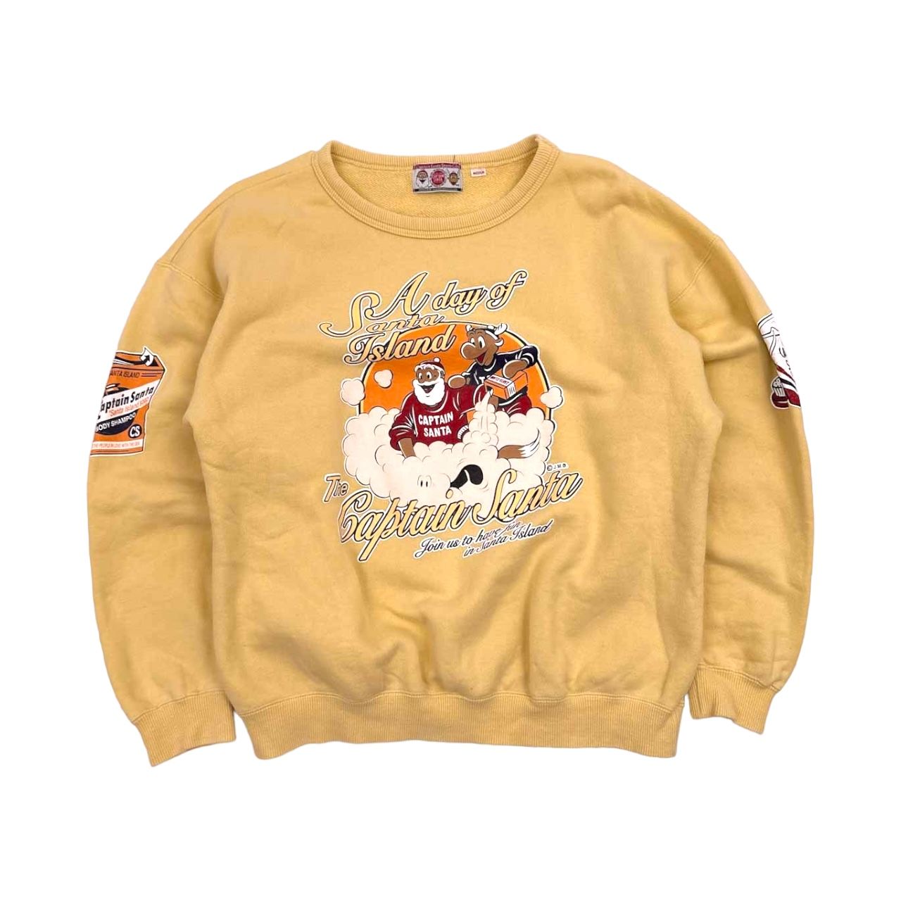 CAPTAIN SANTA キャプテンサンタ プリントデザイン 長袖 スウェット 