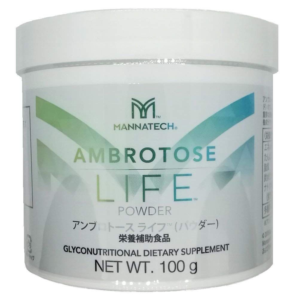 商品 アンブロトース ライフ Mannatech パウダー マナテック 100g マナテック史上 最強のアンブロトース