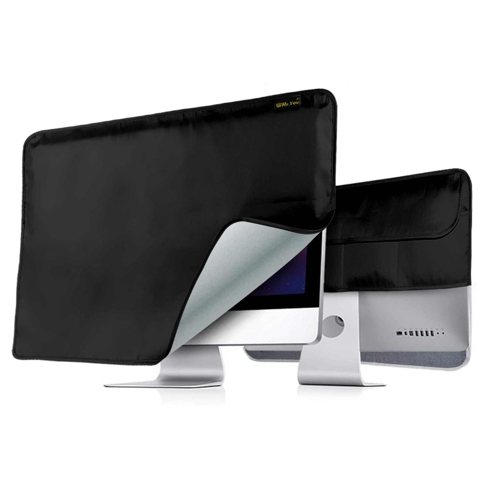 【数量限定】23-27インチモニター対応 ブラック 傷避け 静電防止 防塵 保護カバー Display モニター用カバー ディスプレイカバー モニター防塵カバー Mr.You