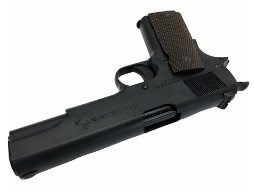 WA コルト M1911 ゲッタウェイ ガンブラックver. KKマガジン付き WA コルト M1911 ゲッタウェイ ガンブラックver. KKマガジン付き