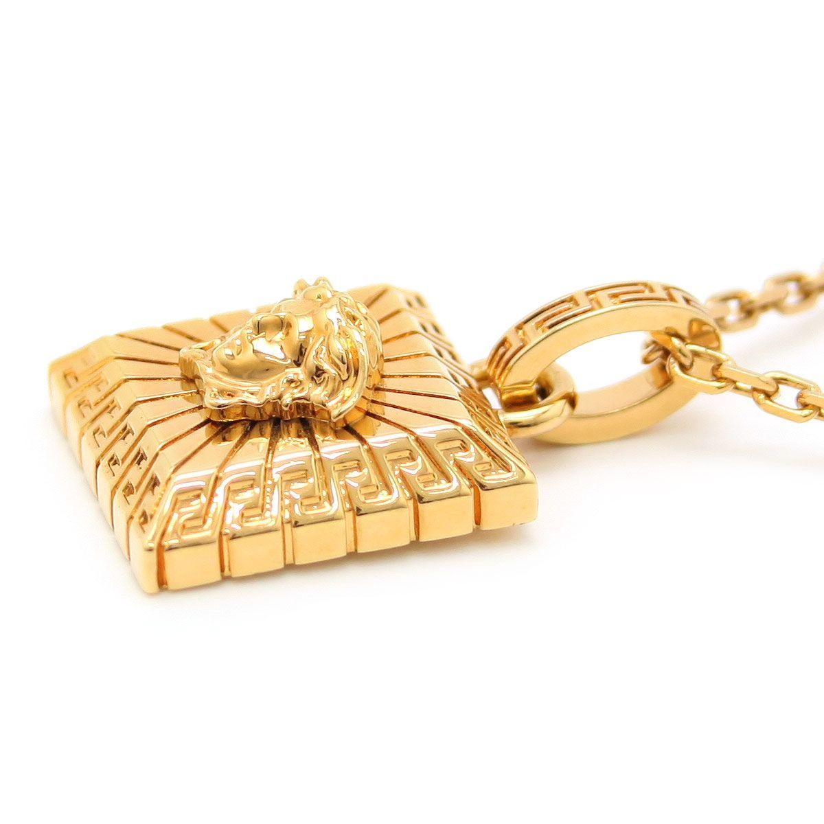 早い者勝ち！VERSACE ヴェルサーチ ゴールド ネックレス 男女兼用 VERSACE ゴールドネックレス 男女兼用 ヴェルサーチ ネックレス
