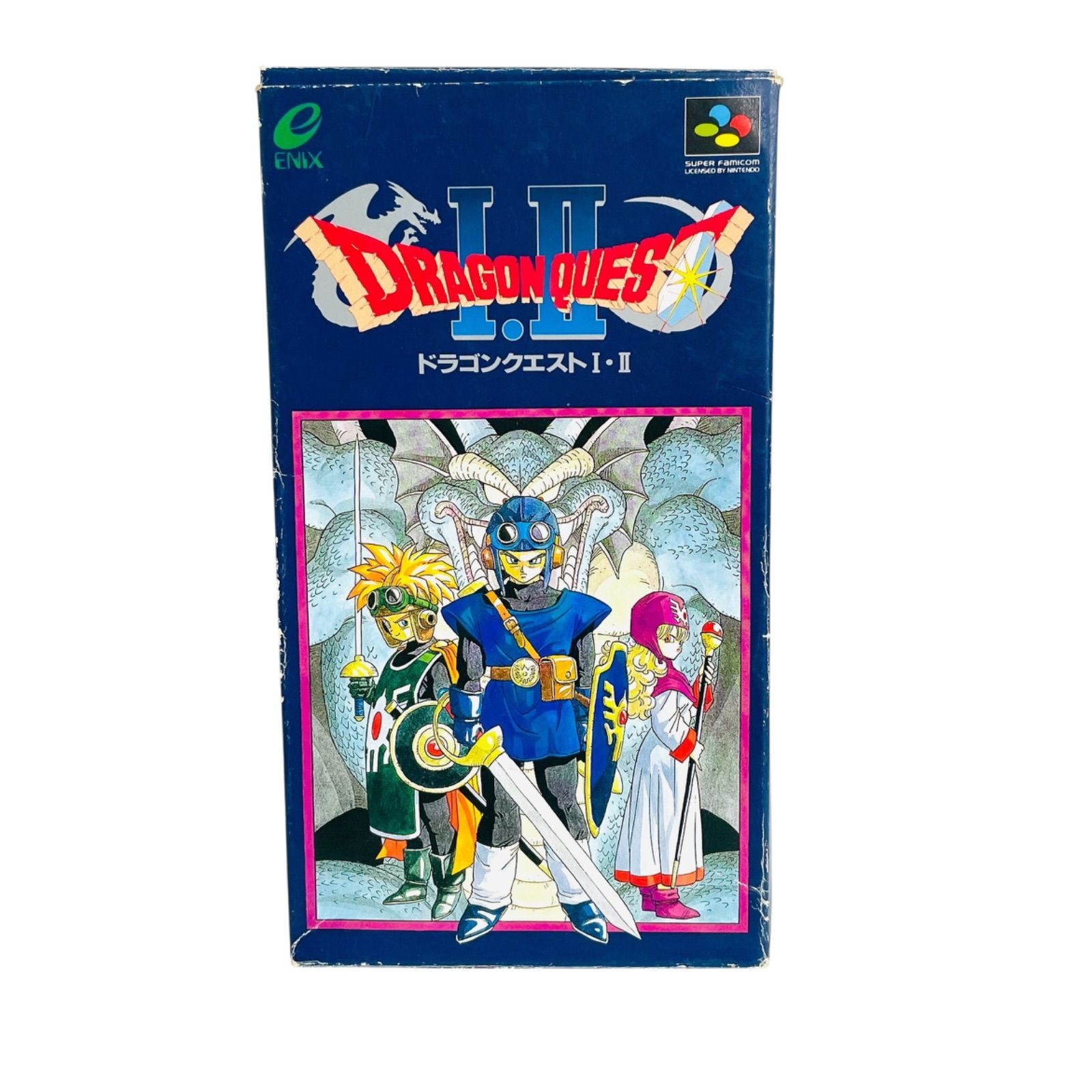 ドラゴンクエスト1.2 F08181 GAME SUPER Famicom スーパーファミコン DRAGON QUEST Ⅰ