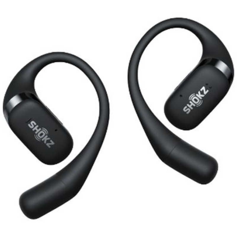 新品 未使用 未開梱】ＳＨＯＫＺ 完全ワイヤレスイヤホン OpenFit ブラック［マイク対応 /ワイヤレス(左右分離) ］  SKZ-EP-000020 - メルカリ