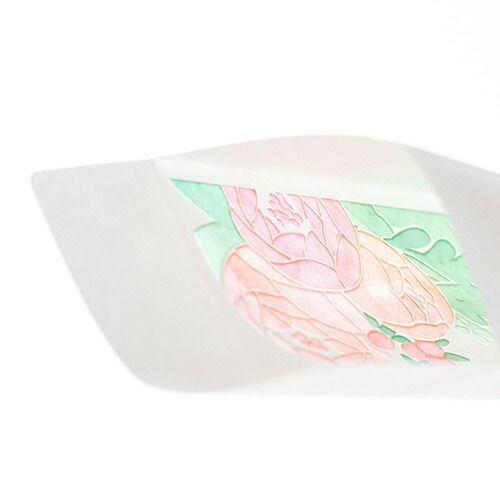 透かし ピンクブーケ