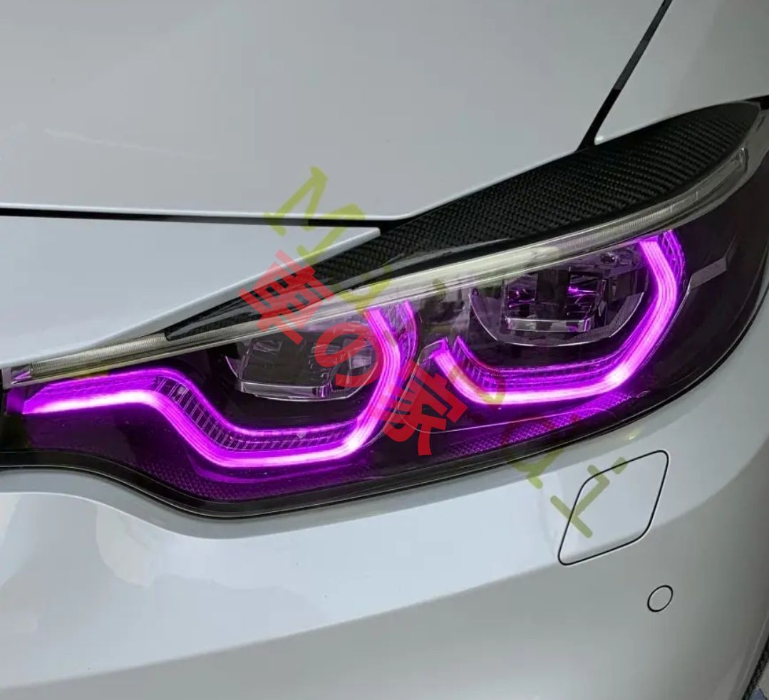 紫 BMW パープル ディライト F80 M3 F32F82 M4 F36 LED ヘッドライト用マルチ ディライト 交換用