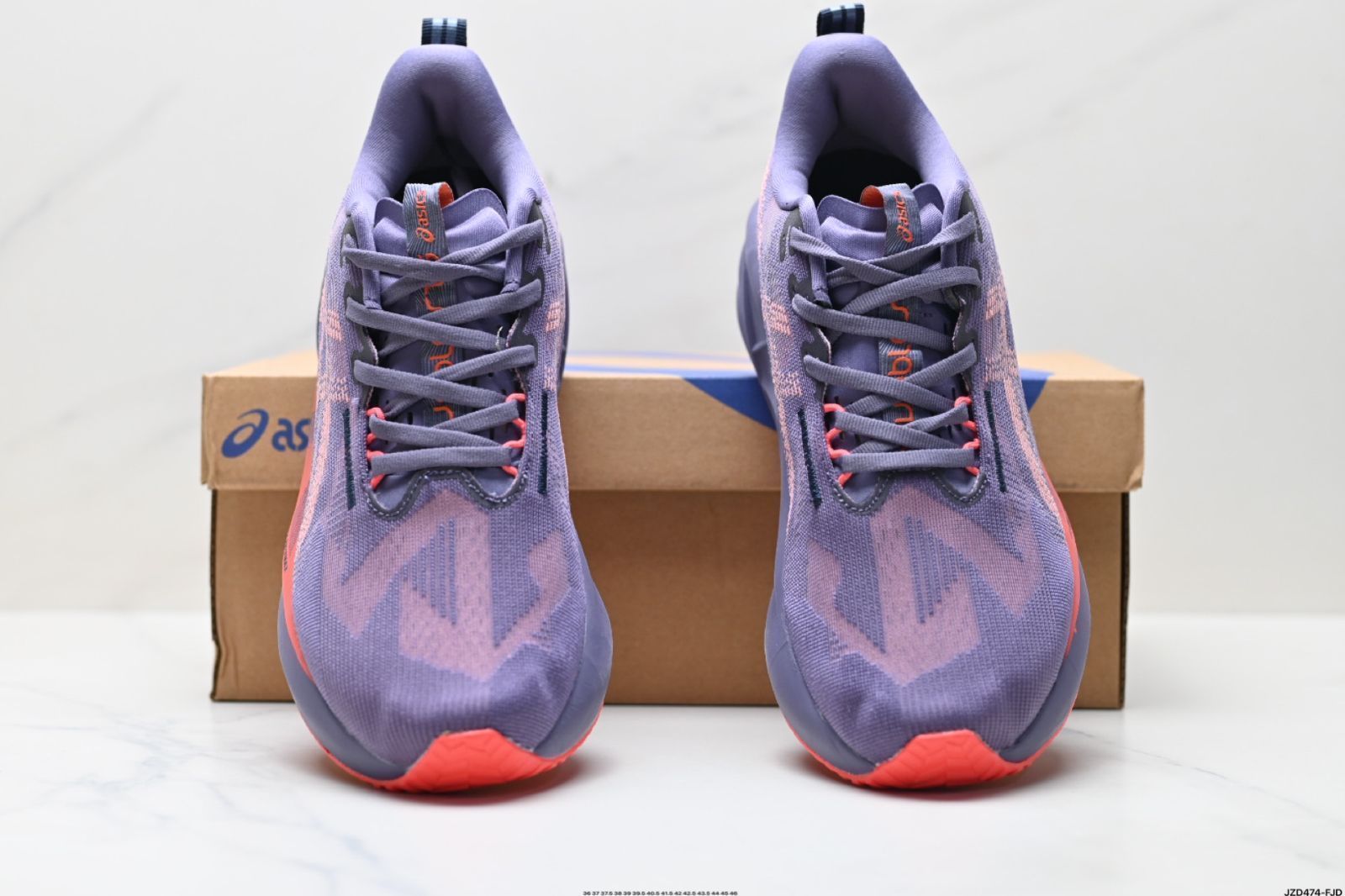 ASICS NOVABLAST 5 パープル シューズ NOVABLAST 5 | GRAVEL/BLUE FADE | レディース ランニング