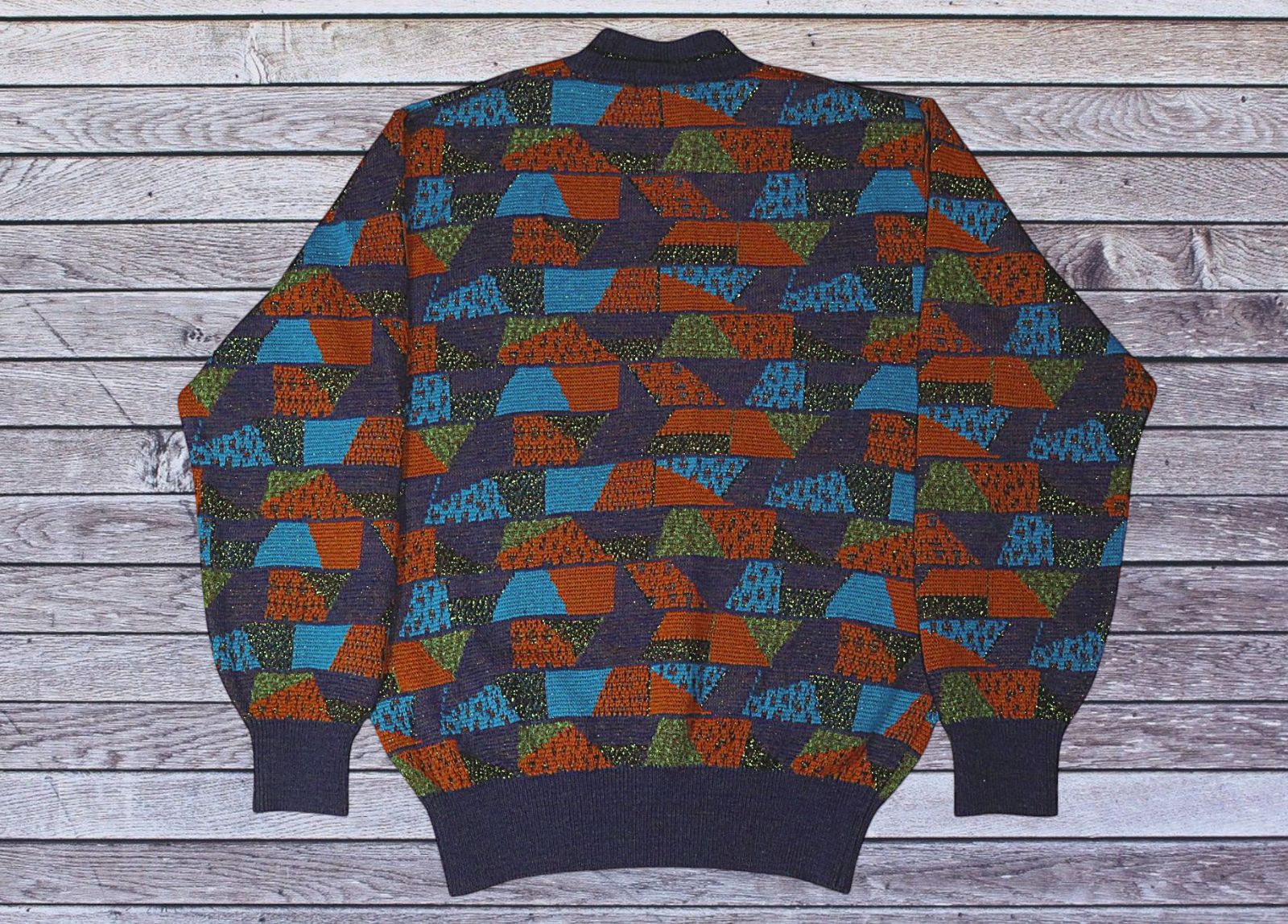 ✅️ J′s ジャンボ尾崎 尾崎将司 ラメ入り 3Dニット ゴルフウエア セーター ジャパン ビンテージ ブリヂストン BRIDGESTONE