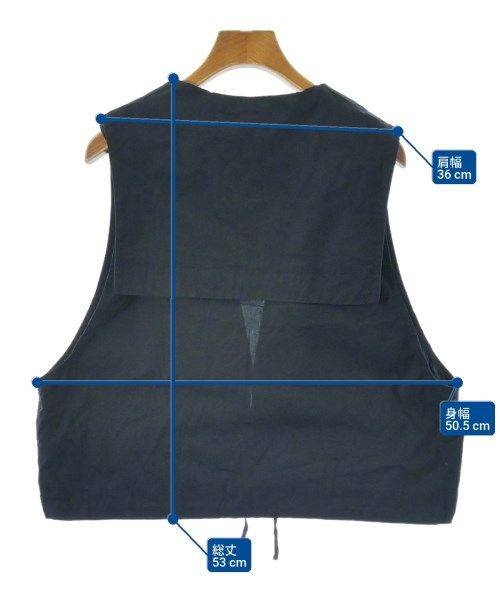 GIUNON ジウノン ケーブル ニット ベスト sizeF/黒 ◇□レディース