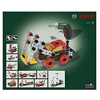 【中古】「非常に良い」マルチテック  おもちゃのくるま組み立てセットと電動ドライバー  ボッシュ