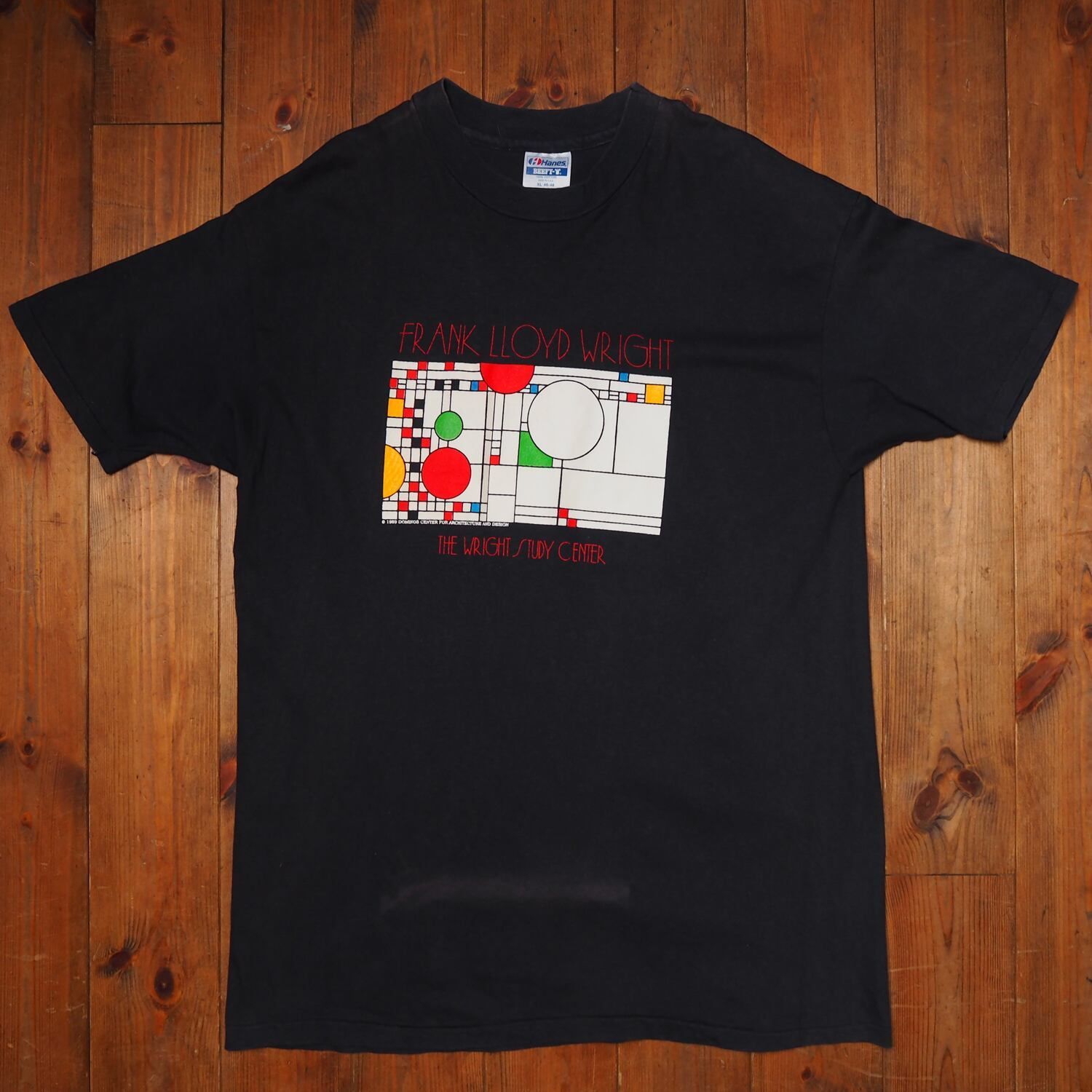 80s 90s Tシャツ usa製 フランク ロイド ライト ビンテージ Frank 