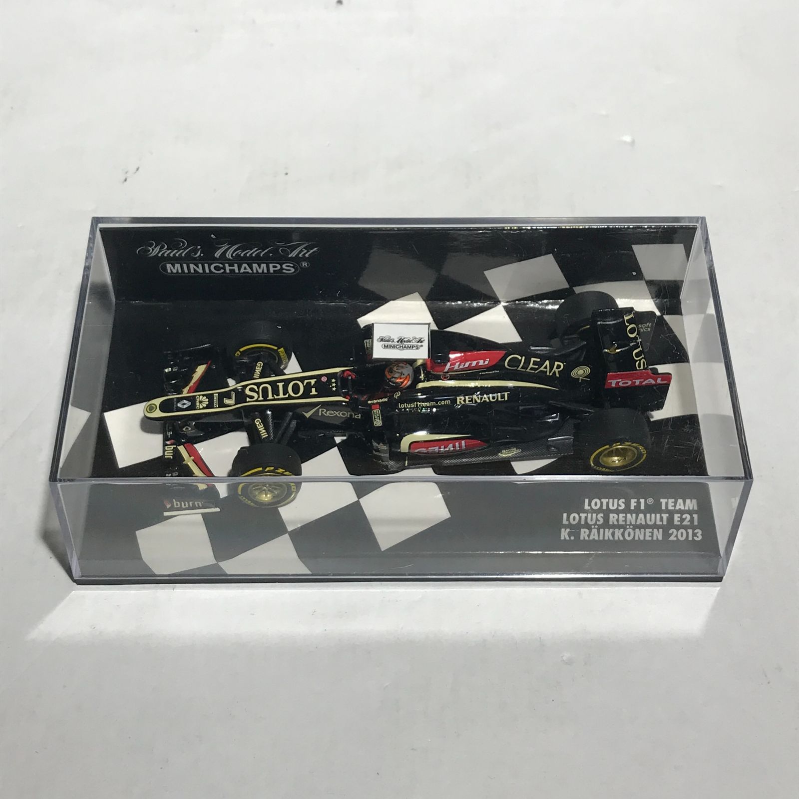 ミニチャンプス製 ロータス ホンダ 中嶋悟選手 日本GP 1⁄43スケール