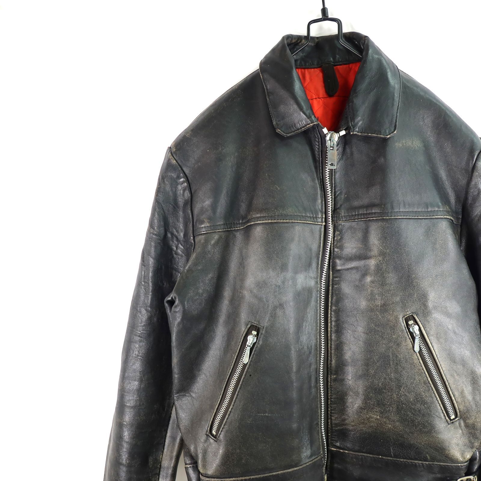 70s 激レア希少☆マスコット シングルライダース ジャケット 英国製 70s 激レア希少☆マスコット シングルライダース ジャケット 英国製
