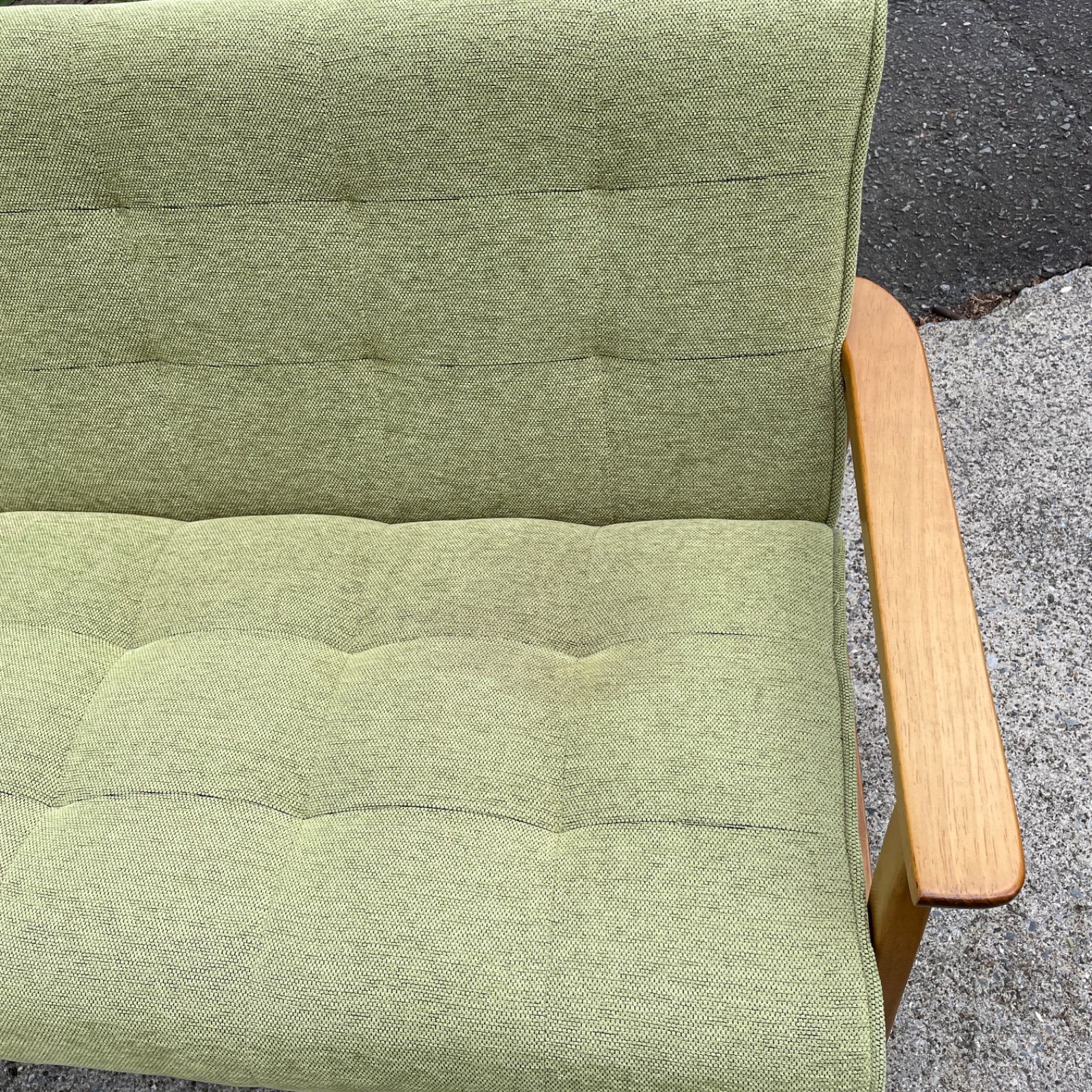 カリモク風 ソファー 135×70 横浜から50kmほど Hotate様 カリモク風