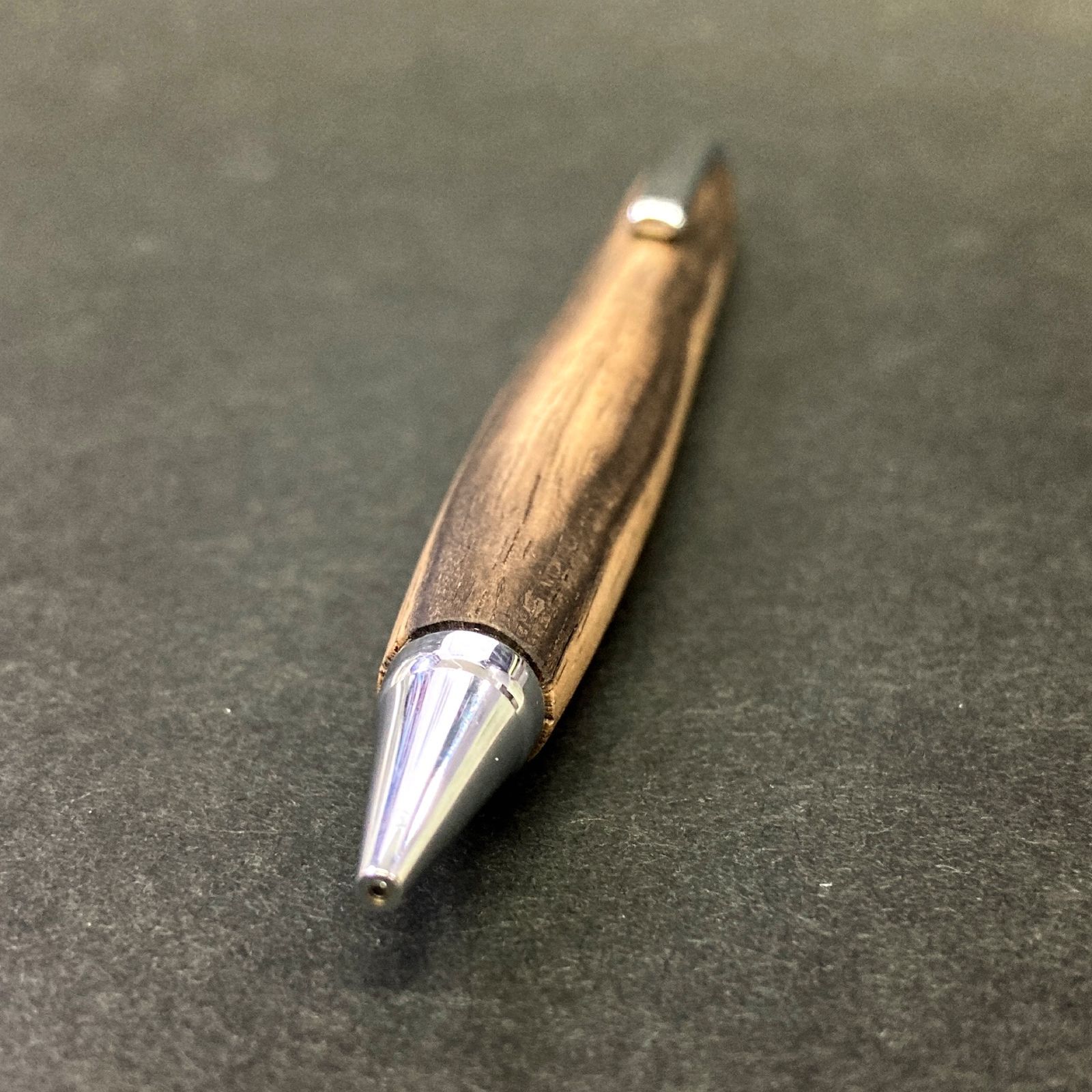 木軸シャープペンシル-島田小割製材所【黒柿】 - メルカリ