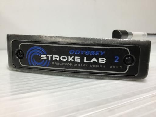 オデッセイ STROKE LAB 2 34インチ パター PT スチール フレックスその他 メンズ 男性用 右利き 右用 Dランク ゴルフクラブ