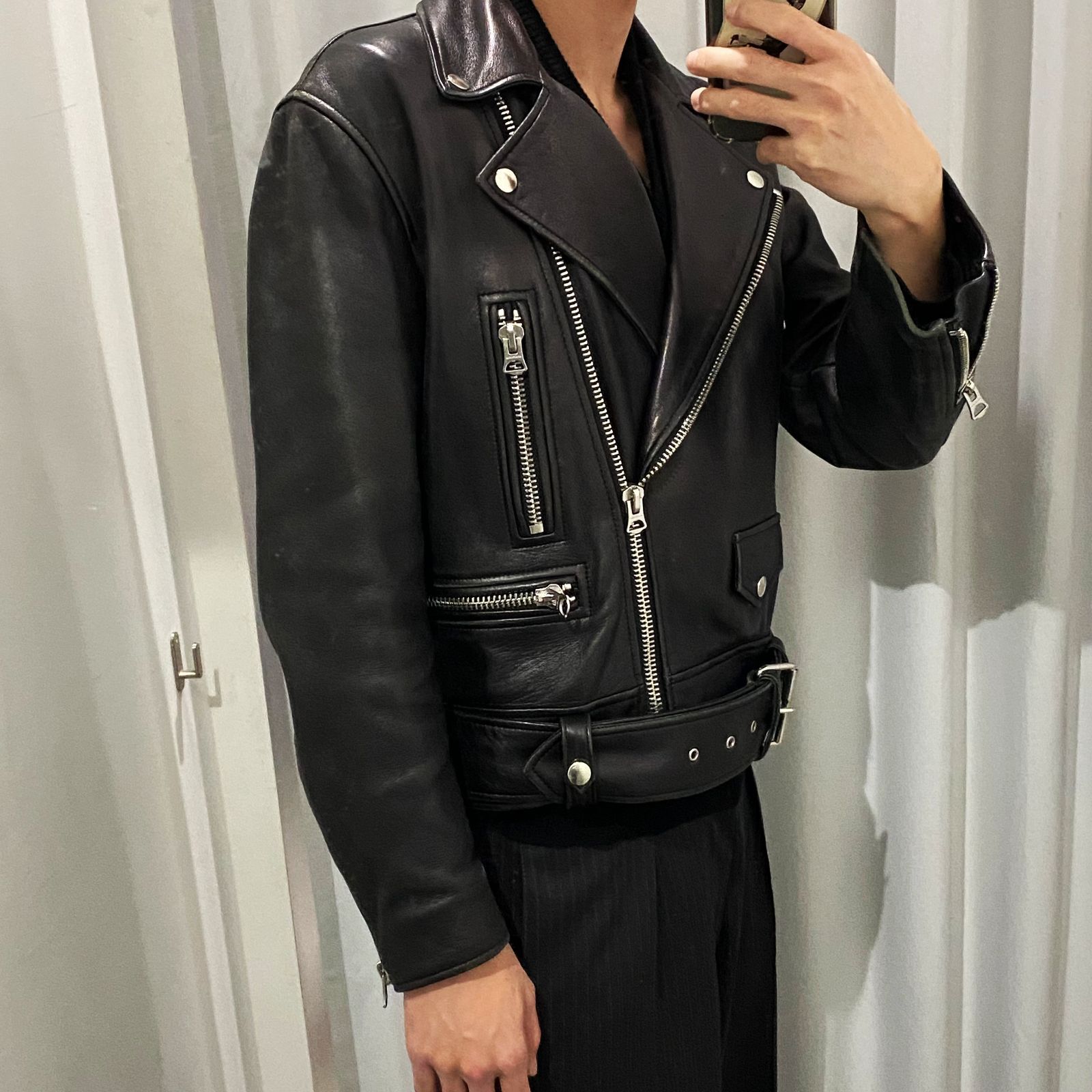 Acne Studios アクネストゥディオズ 17SS Merlyn Leather Jacket