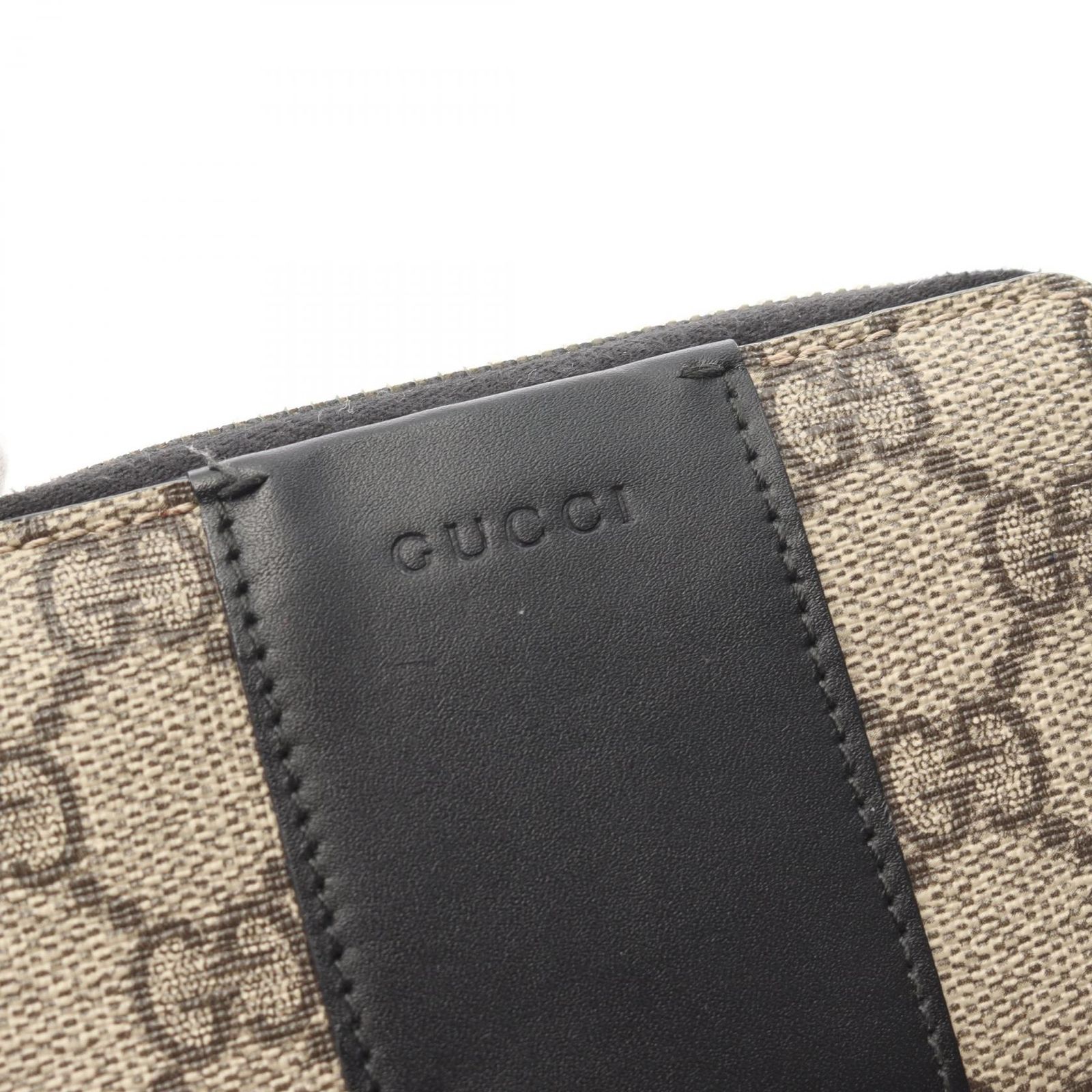 グッチ GUCCI ラウンド財布 GGスプリーム PVCコーティングキャンバス