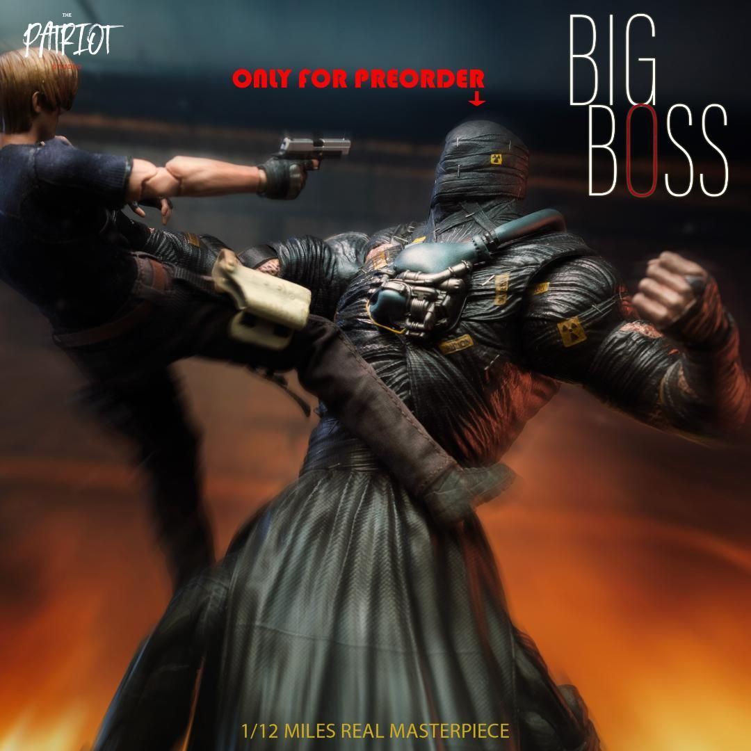 【新品未開封】Patriot studio 1/12 ビッグ ボス In Stock)Patriot Studio 1/12 The Big Boss Nemesis 6 inch