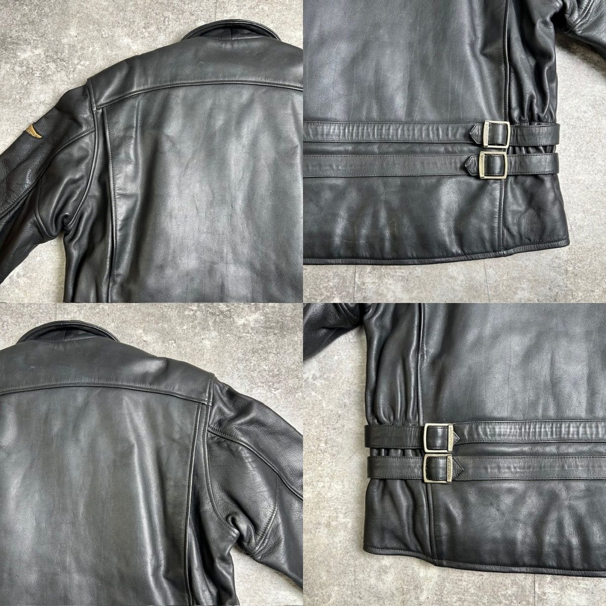 90sHarley-Davidson ライダースジャケット 中古・古着通販】HARLEY-DAVIDSON (ハーレーダビッドソン
