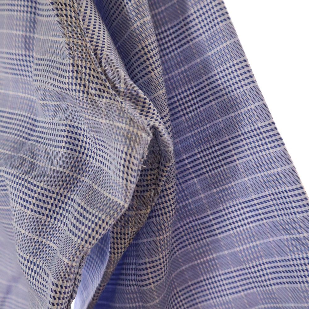 Brioni (ブリオーニ) イタリア製 チェック柄 ワイドカラー