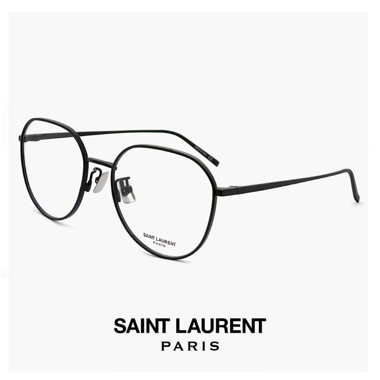 新品】 サンローラン メンズ メガネ SAINT LAURENT sl484 001 眼鏡