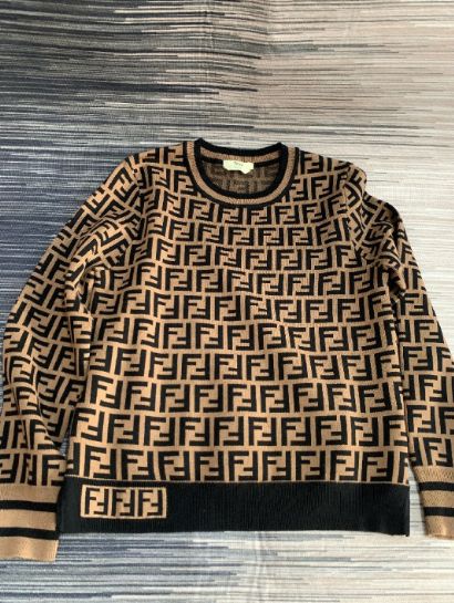 FENDI フェンディ 長袖 ニット セーター  FFモチーフ 36ニット/セーター