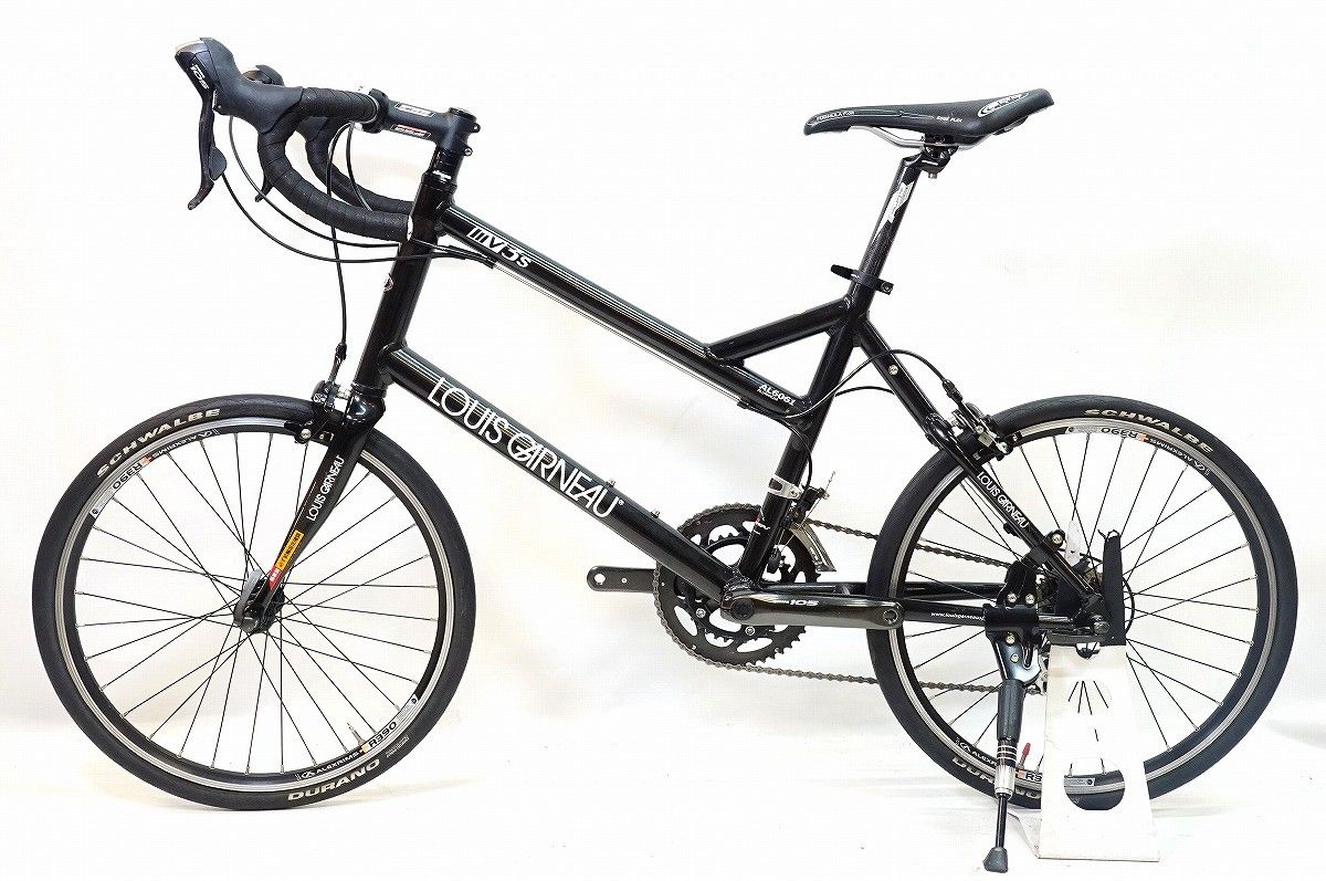 ルイガノLOUIS GARNEAU MV3 ブラックミニベロ Louis Garneau ルイガノ