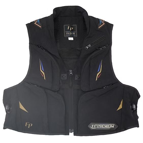 エクセル 鮎ベスト PFP-3 ブラック Lサイズ | 鮎 友釣り 釣具