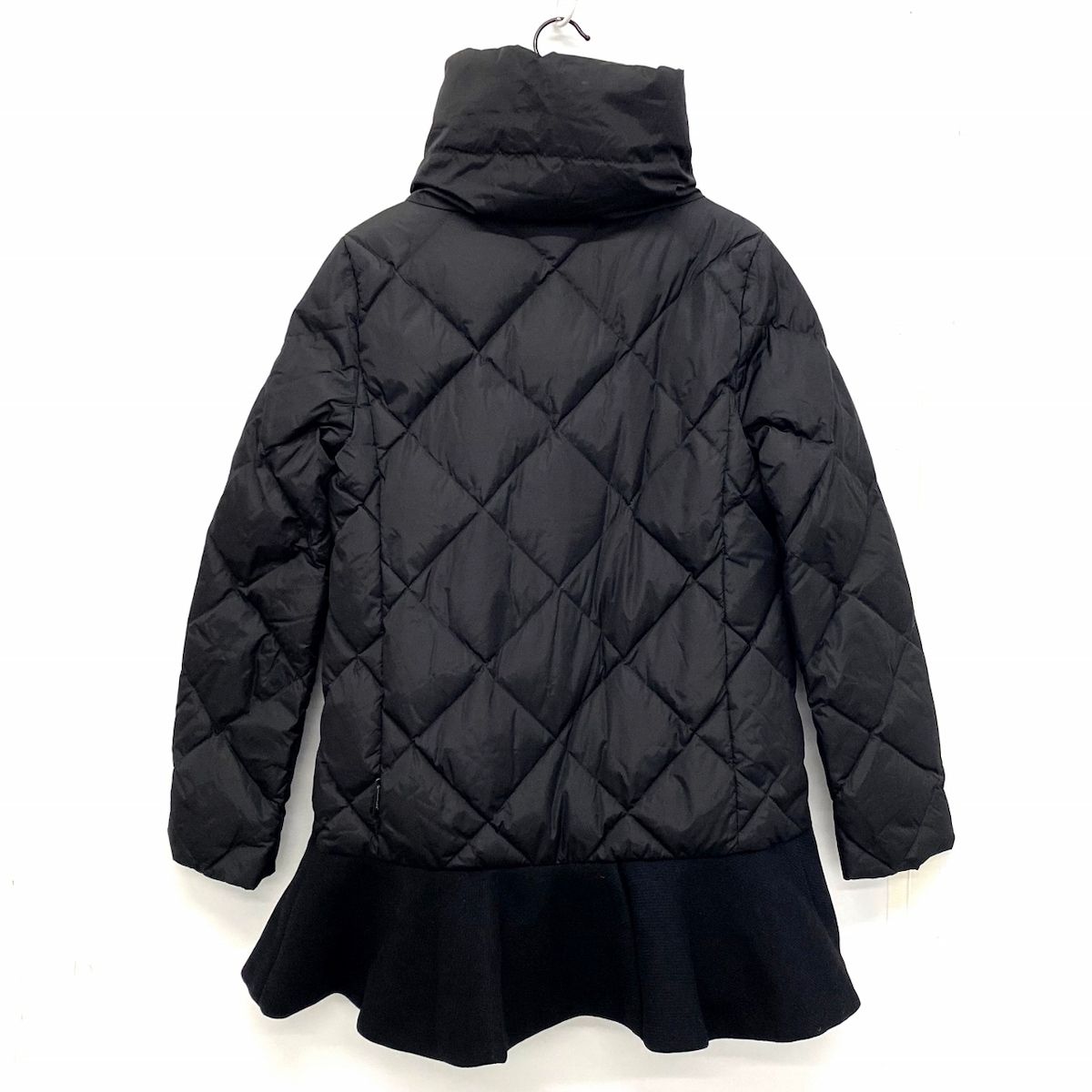 MONCLER(モンクレール) ダウンコート サイズ00 XS レディース VOUGLANS(ブーラン) 黒 長袖/キルティング/秋/冬 - メルカリ