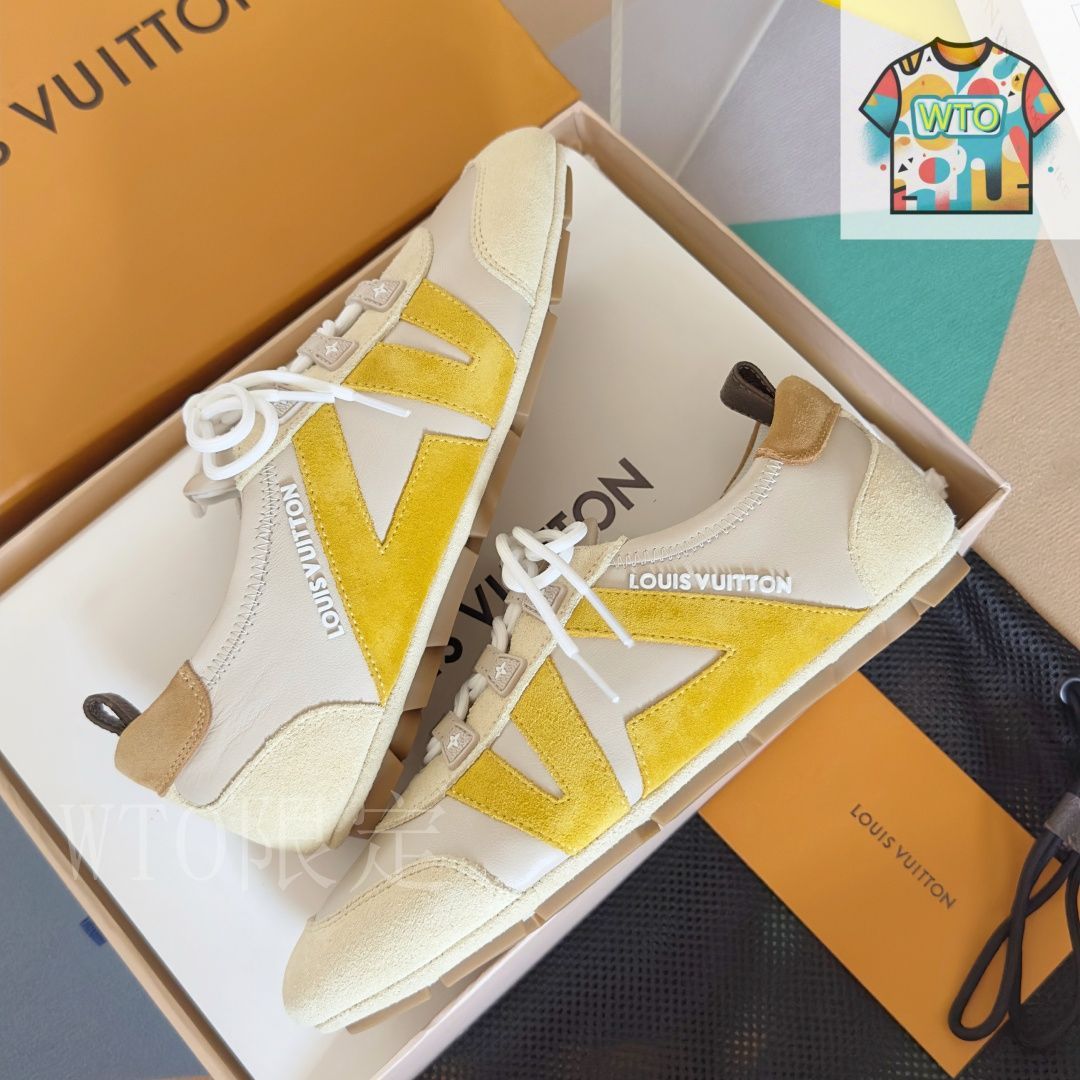 【可愛い】LOUIS VUITTON Sneakerina スニーカー Louis Vuitton Sneakerina バレエ スニーカー03-1 - メルカリ