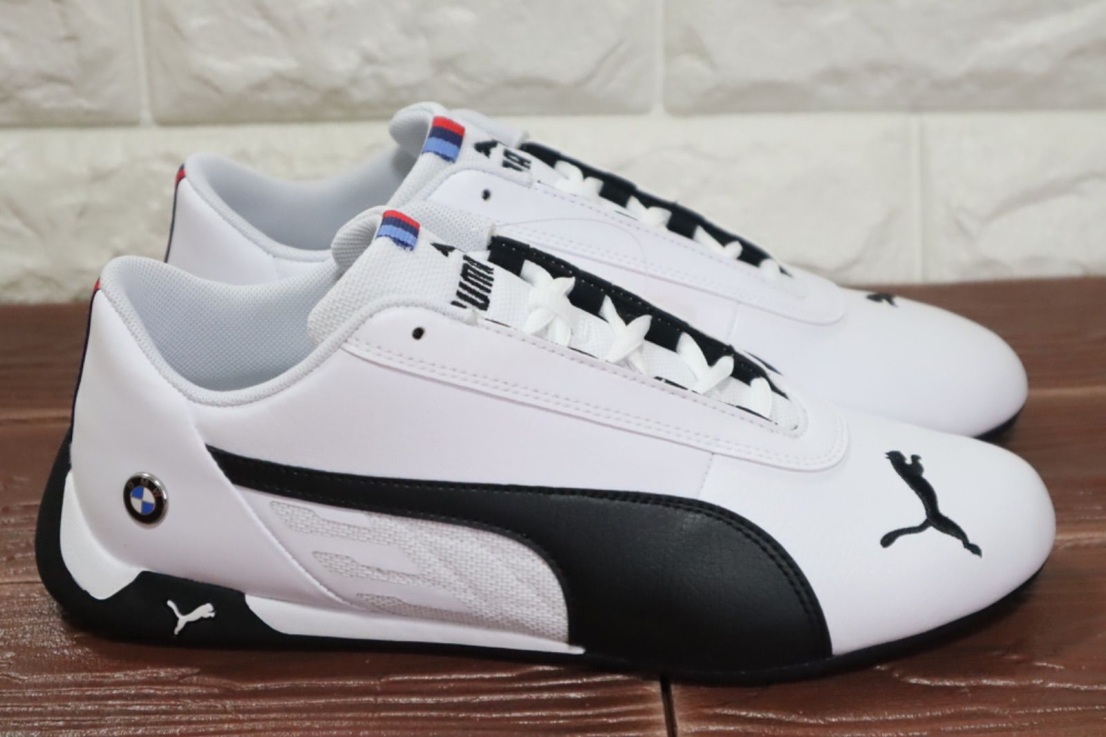 PUMA プーマ BMW MMS R-CAT メンズ ドライビングシューズ 白
