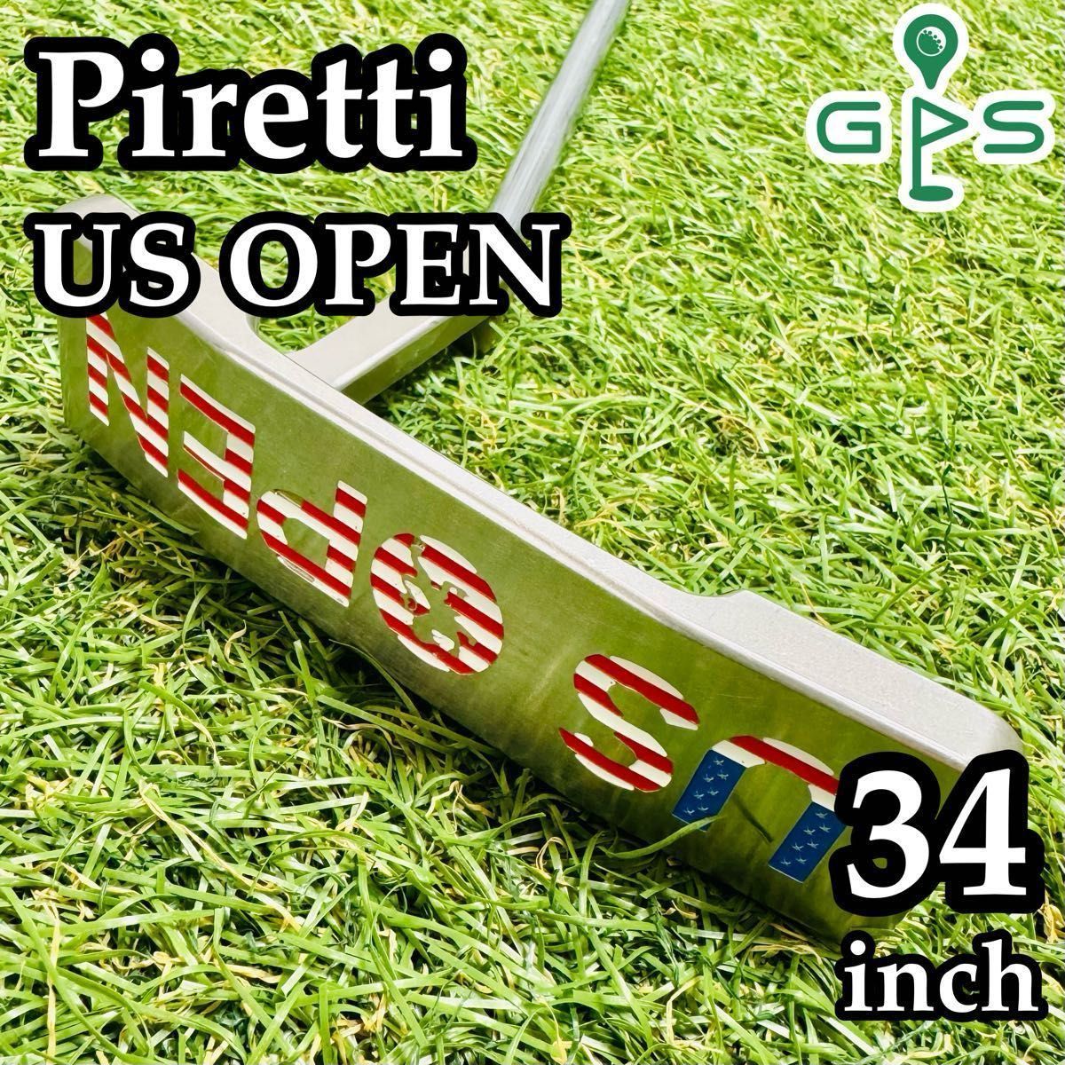 【世界100本限定】ピレッティ USオープン記念モデル パター 34インチ 世界100本限定】ピレッティ USオープン記念モデル パター 34インチ