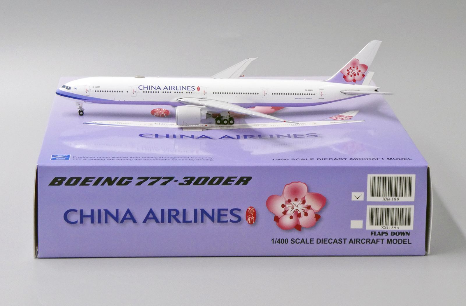 Jcwings チャイナエアライン777-300ER B-18003 1/400 - メルカリ