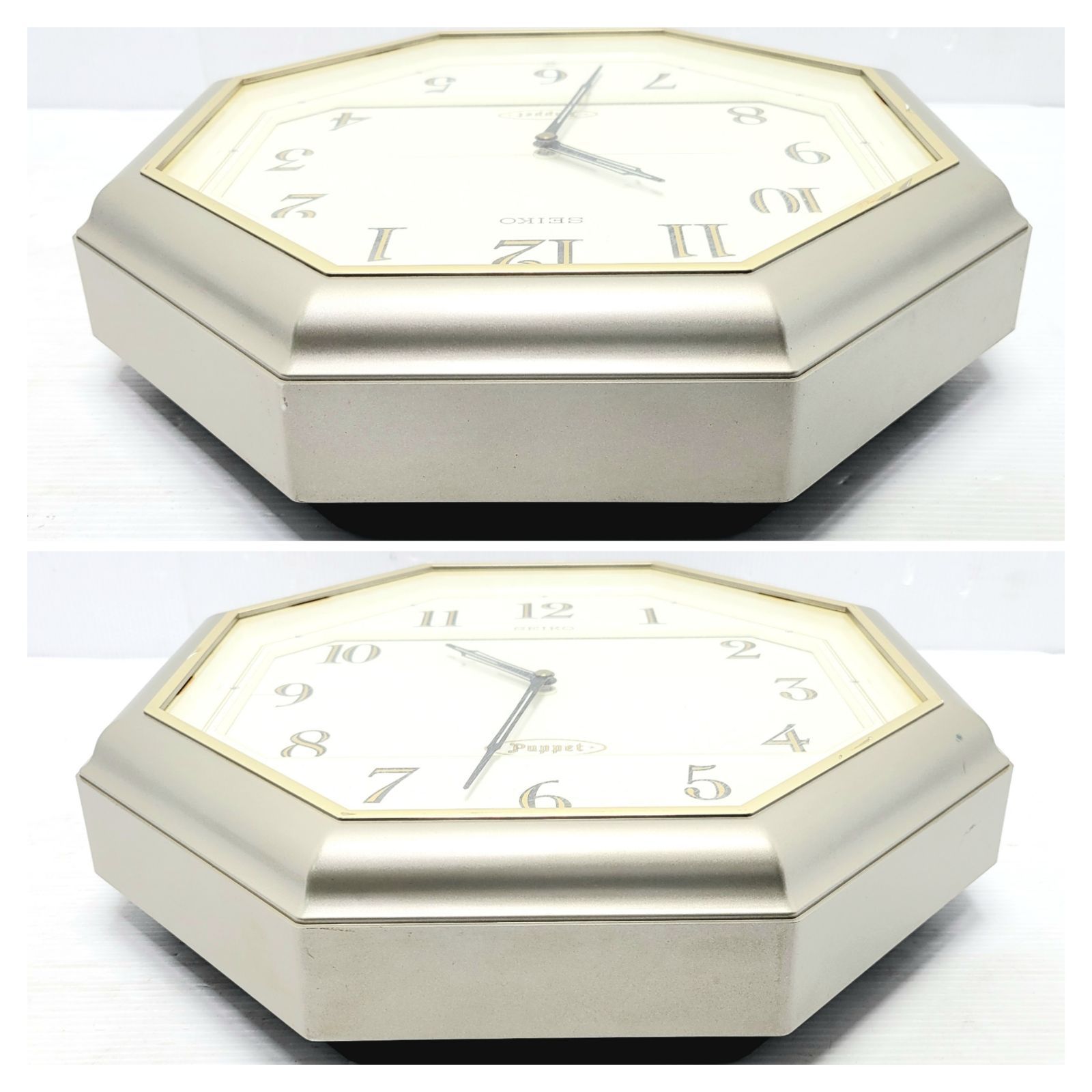 SEIKO セイコー Puppet L-119-S 掛け時計　カラクリ時計 SEIKO セイコー からくり時計 PUPPET パペット 掛け時計 L-119-S