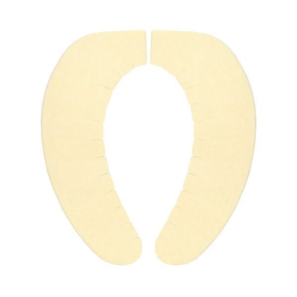 まとめ サンコーおくだけ吸着 ズレな~いベンザシート 無地 イエロー KC-57 1組 ×10セット