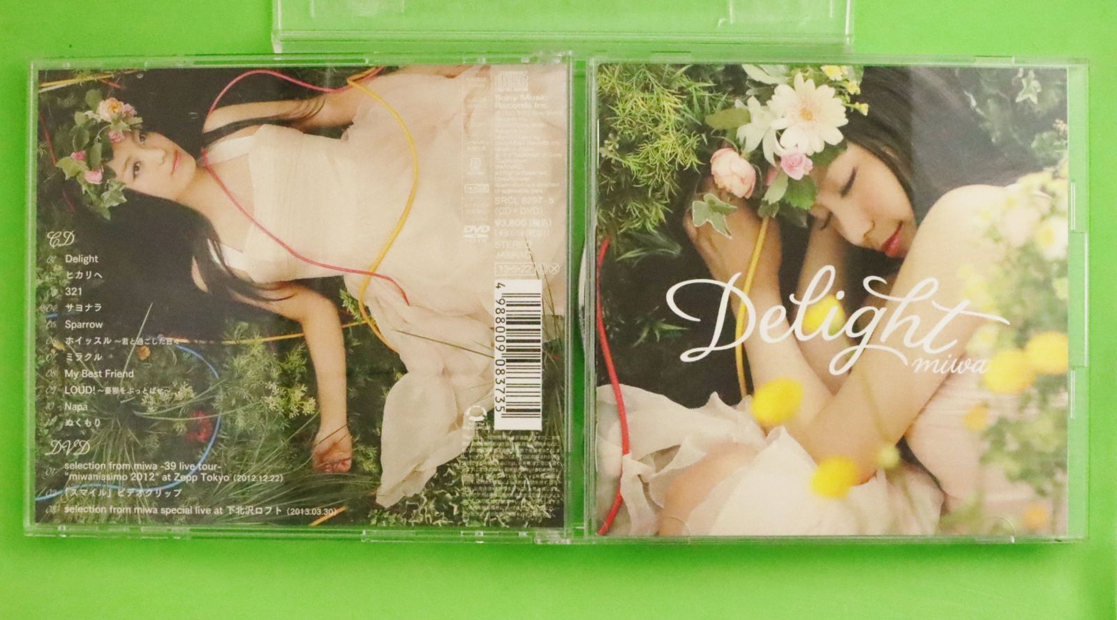 国内盤CD☆ミワ/miwa□ Delight(初回生産限定盤)(DVD付
