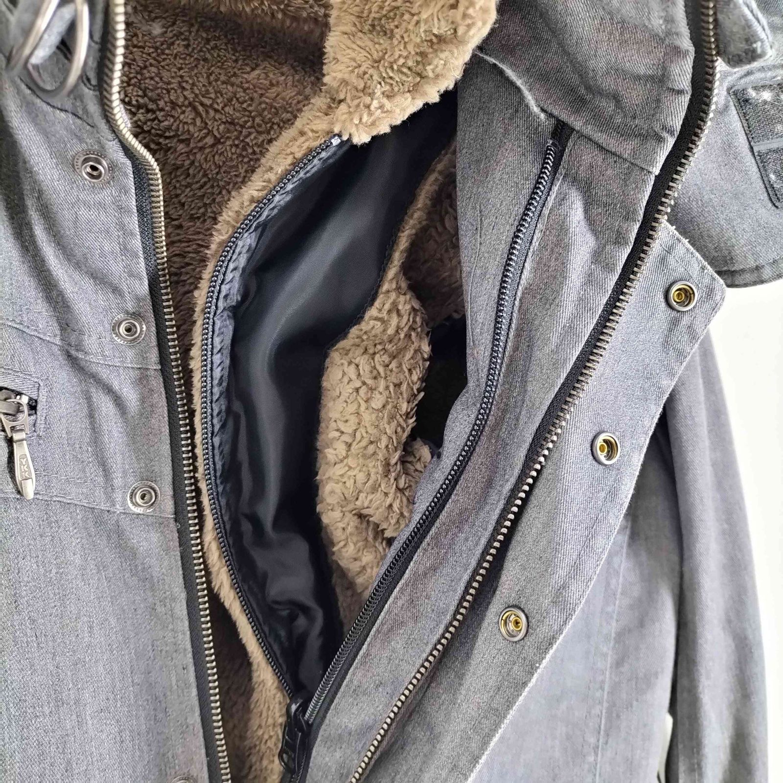 ミッシェルクランオム ナポレオンコート ライナー付き 48サイズ MICHEL KLEIN HOMME 未使用品 定価4.8万 ミッシェルクラン オム
