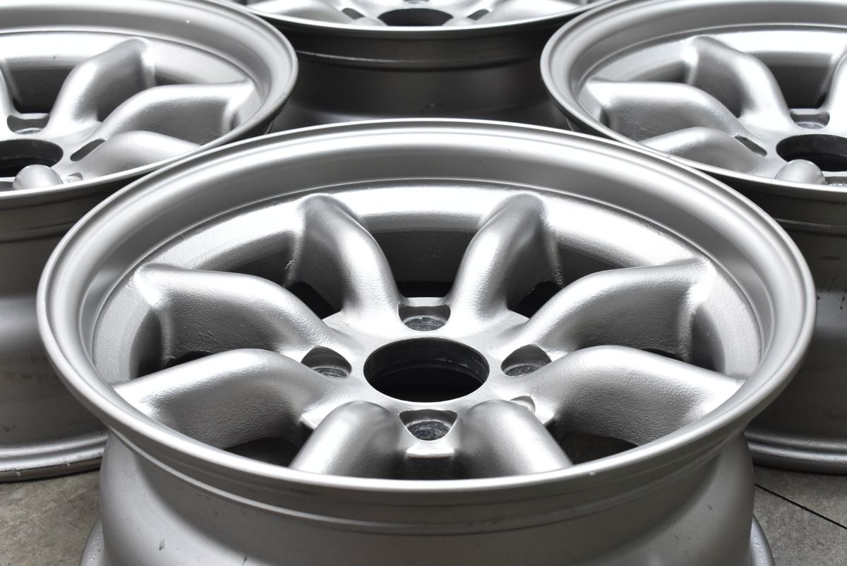 サイズ RSワタナベ エイトスポーク F8タイプ 15in 7J 15 PCD114.3 4本 カローラレビン スプリンタートレノ ハチロク スカイライン