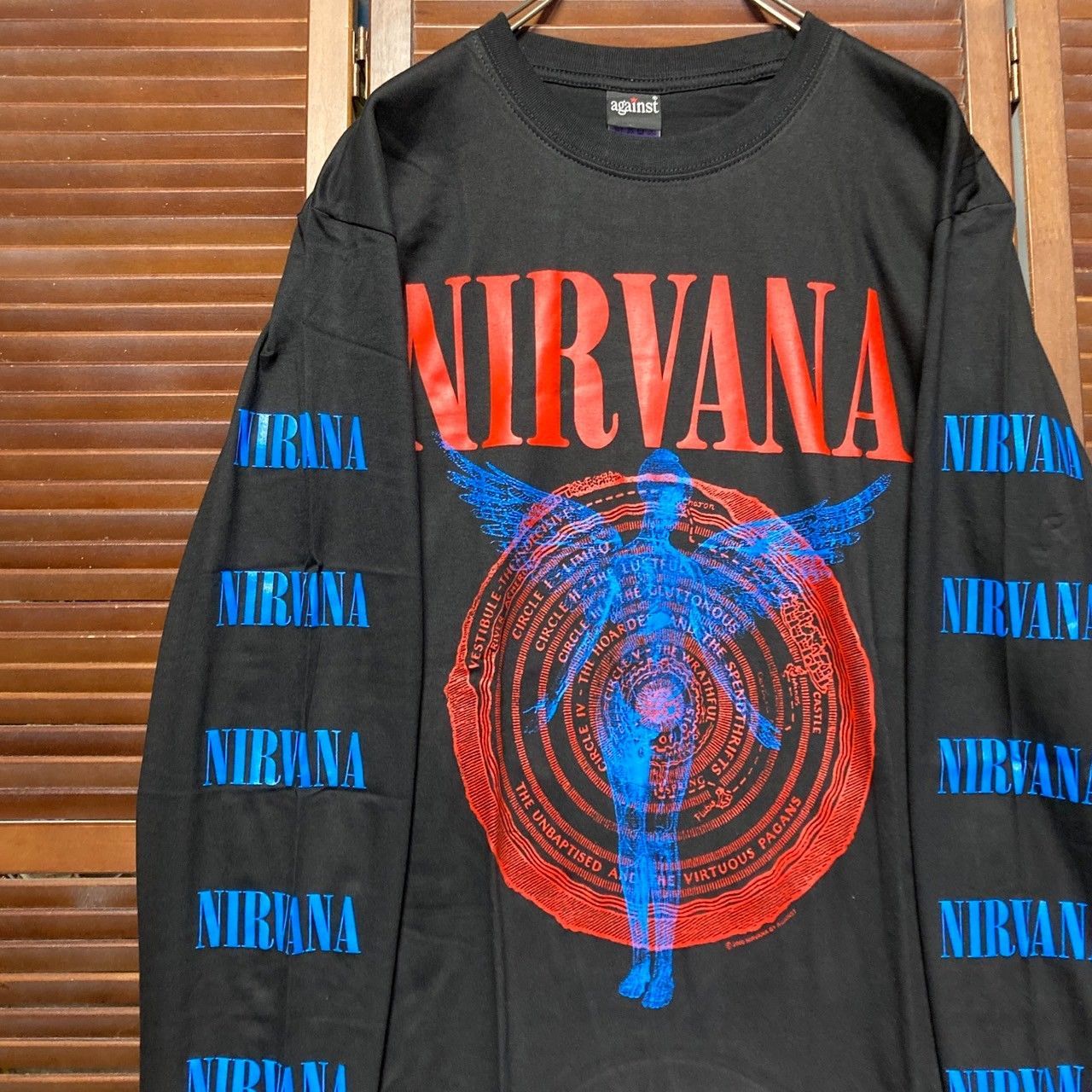 ☆ ニルバーナ NIRVANA カートコバーン UTERO 黒 長袖 Tシャツ tee