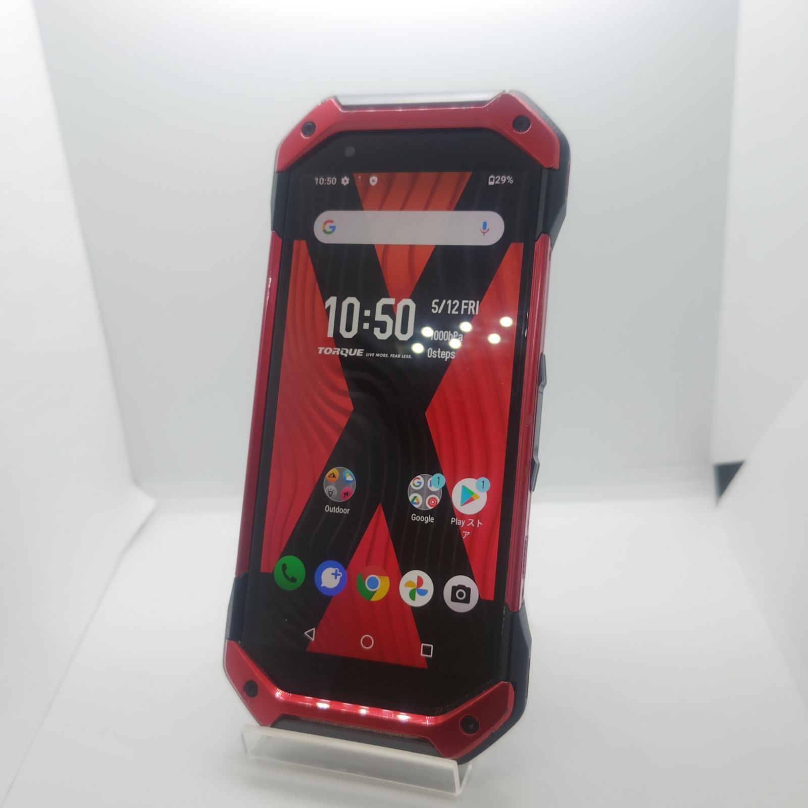 ☆【訳あり品】au TORQUE 5G 128GB KYG01 レッド - メルカリ