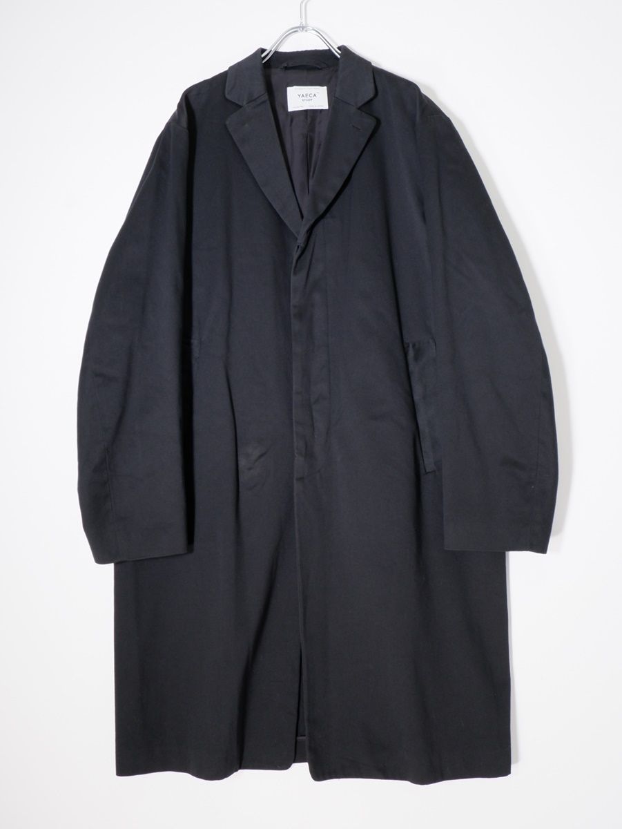 YAECA STUDY/ヤエカ Chester Coat コットンチェスターコート 【M】【MCTA73906】 YAECA | チェスターコート STUDY YAECA(ヤエカ)特集 Dice&Dice
