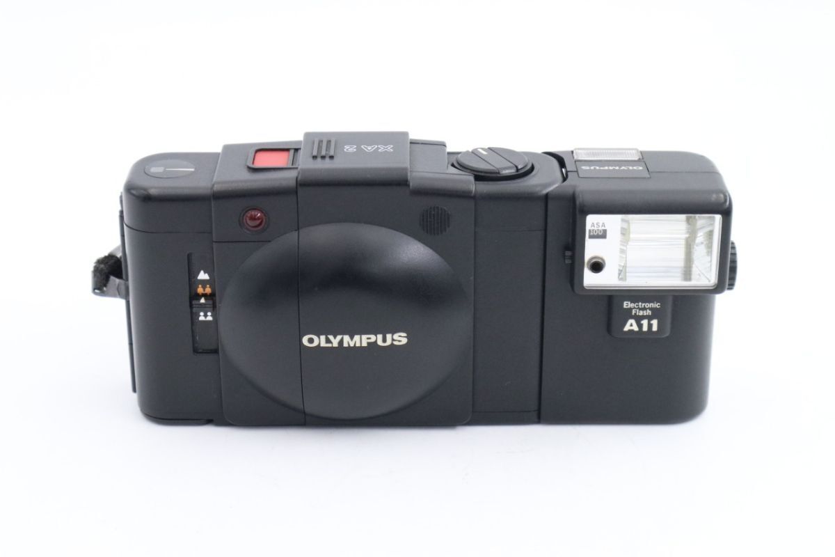 OLYMPUS XA2 A11 ブラック オリンパス コンパクトフィルムカメラ f03364