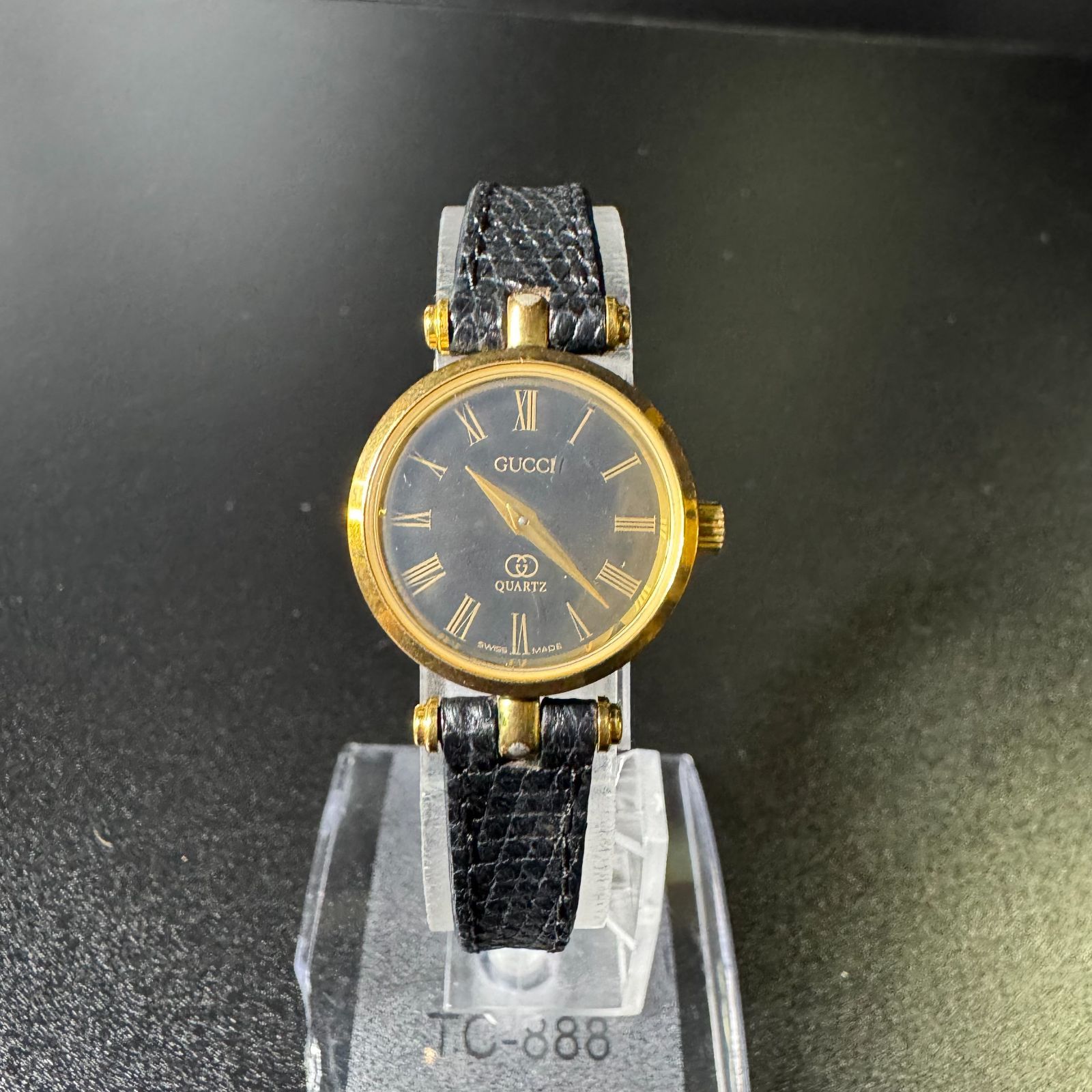 グッチ クォーツ 腕時計 QZ 稼働 B25072004