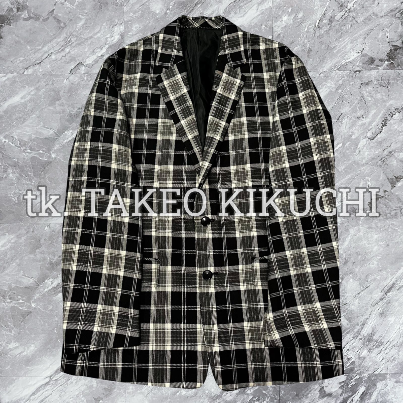 極美品 tk. TAKEO KIKUCHI ティーケー タケオキクチ テーラード 