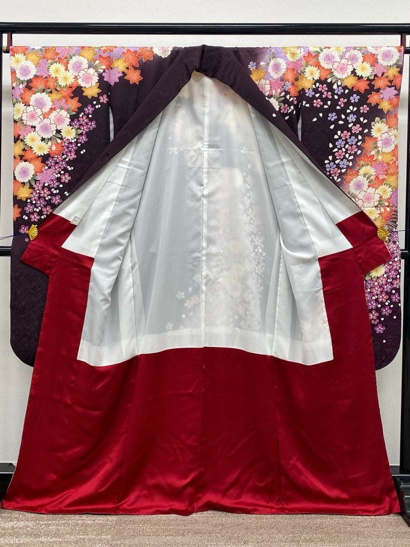 振袖 豪華 ラメ刺繍 紋意匠 身丈164cm - メルカリ