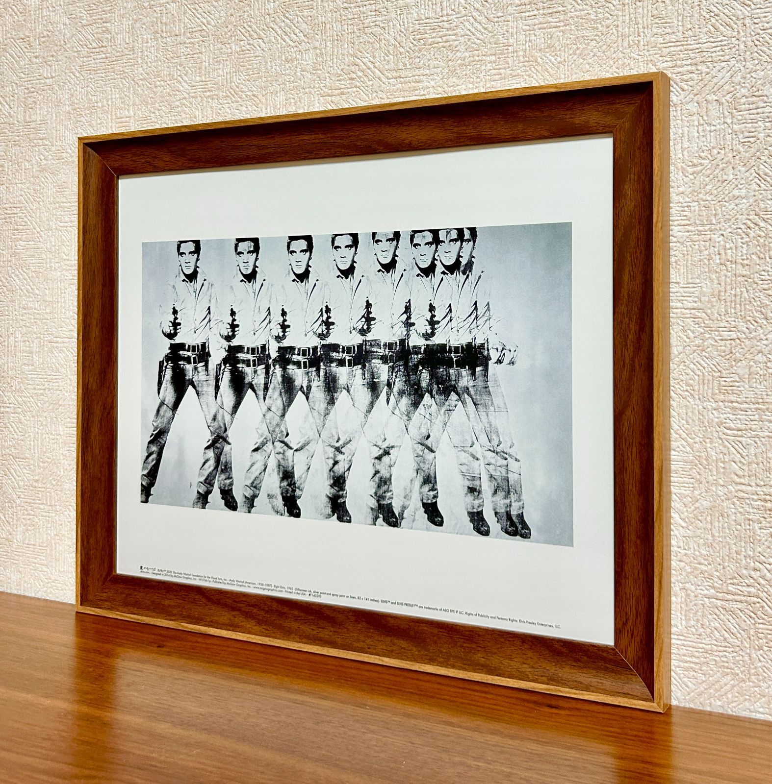 エルビス 1963 /ウォーホル/ポスター ウォーホル Two Elvis (1963