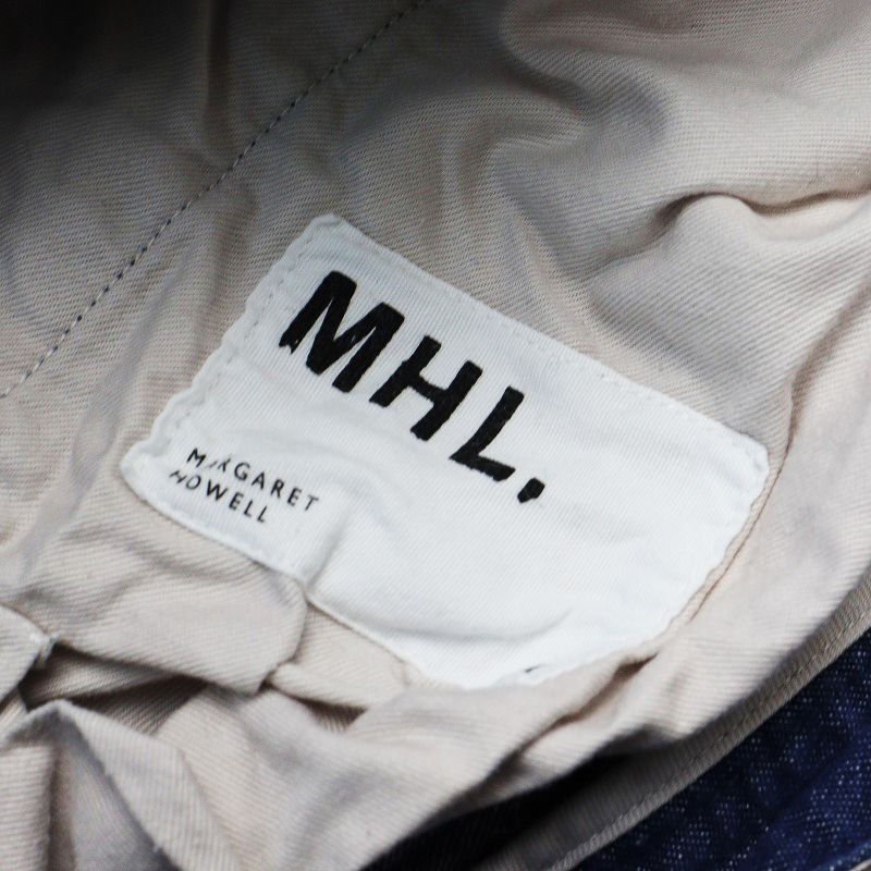 MHL. COTTON HEMP DRILL デニム ワンピース COTTON HEMP DRILL - SELECT EYE COMPANY：セレクトアイ