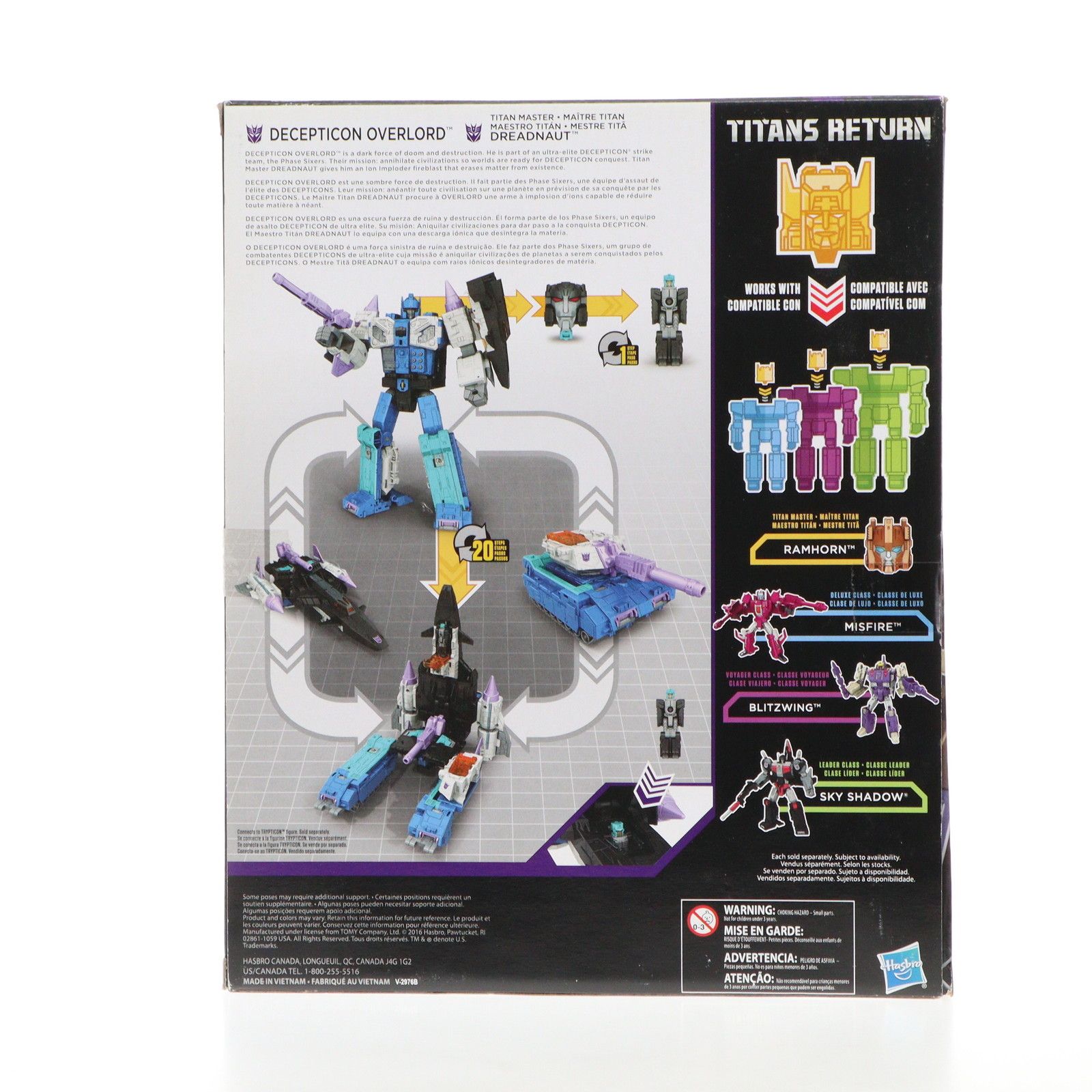 トランスフォーマー タイタンズリターン DREADNAUT&DECEPTICON