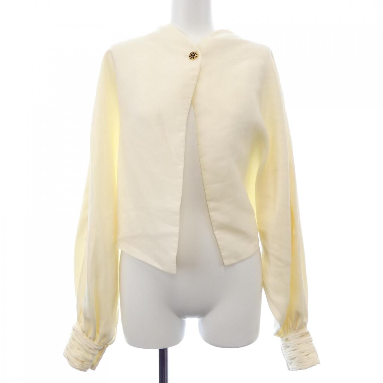 ロロピアーナ Loro Piana JODY EMBROIDERED FAO6863 ノーカラージャケット SIROKUMA-CORPORATION_COM