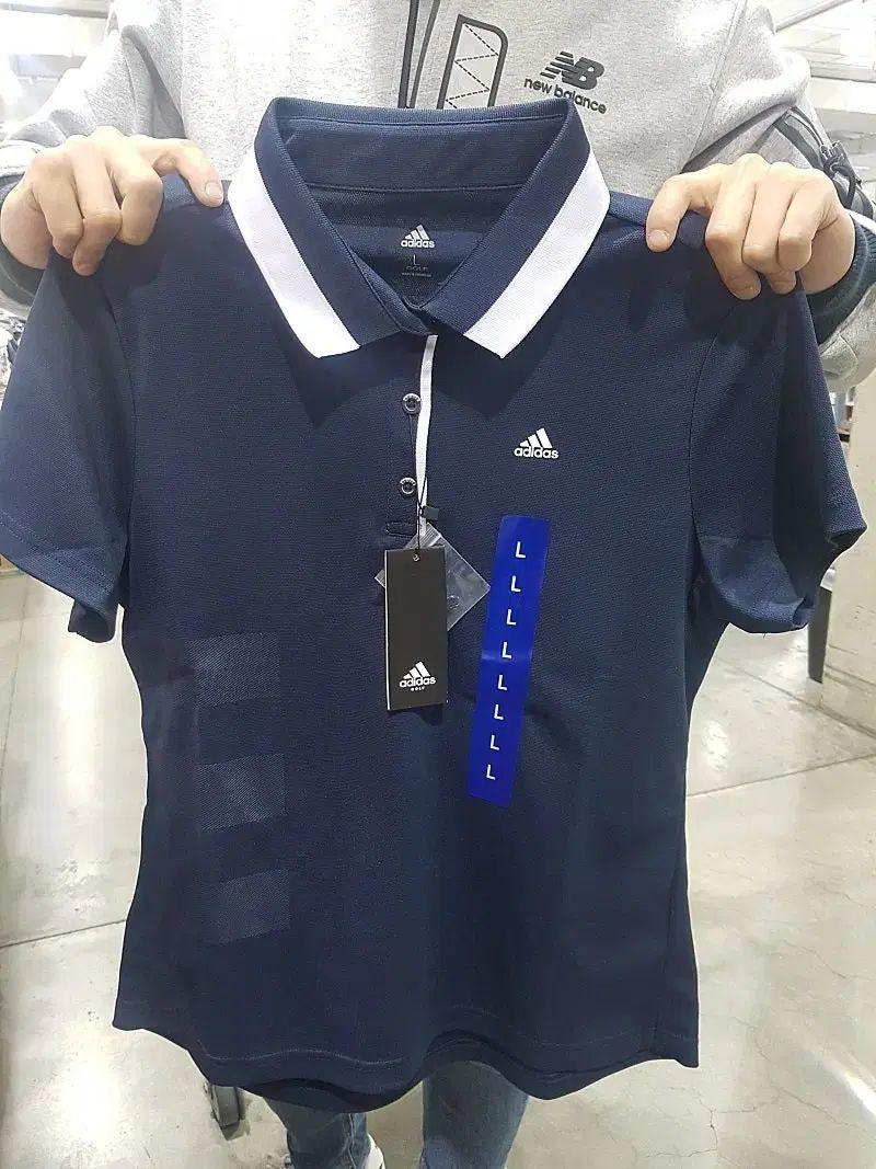 【雷市場（ポンジャン）商品韓国直送】 新規/パッケージ adidas(アディダス) ゴルフウェア ポロシャツ L